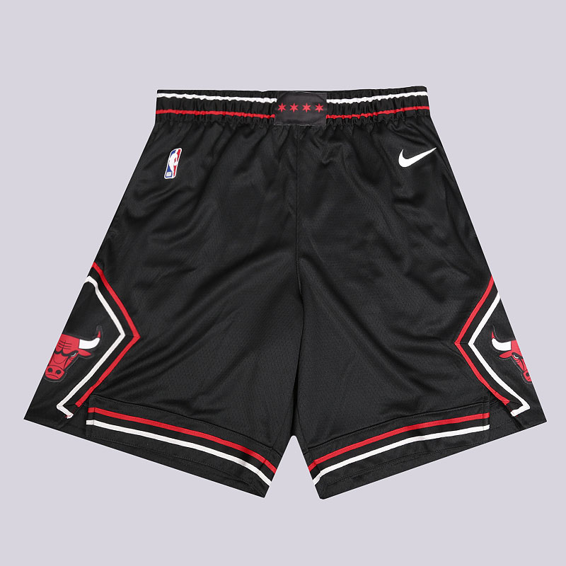 мужские черные шорты Nike NBA Chicago Bulls Statement Edition Swingman AJ5591-010 - цена, описание, фото 1